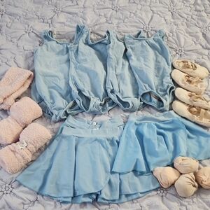 Childrens Blue Ballet Clothes